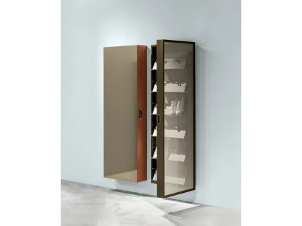 Shoe cabinet mirror Box by Kristalia