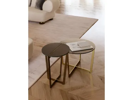 Cross Mini coffee table by Bontempi