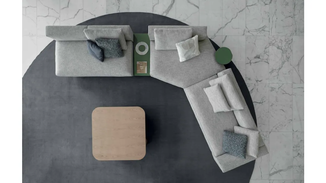 Elly wooden coffee table by Frigerio.