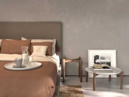Wooden coffee table Gong with lacquered ash top by Guzzini & Fontana.