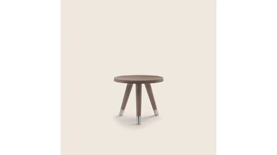 Adler wooden coffee table by Flexform