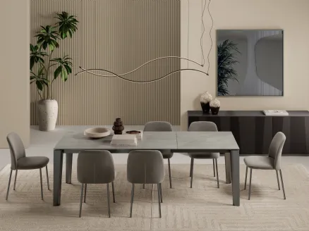 Infinity suspension lamp by Bontempi.