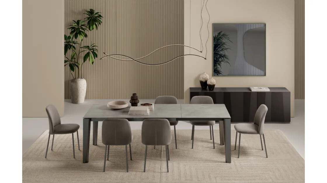 Infinity suspension lamp by Bontempi.