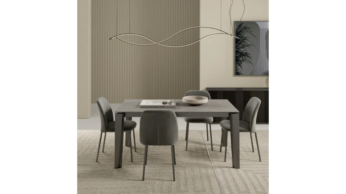 Infinity hanging lamp by Bontempi.