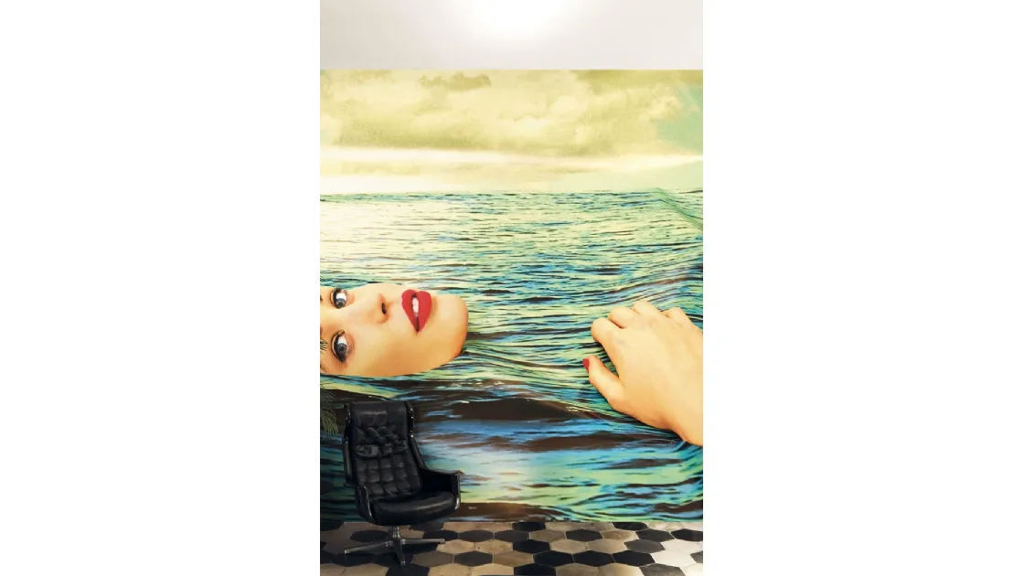 Be Water wallpaper by London Art