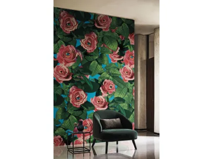 Eyes & Roses wallpaper by London Art.