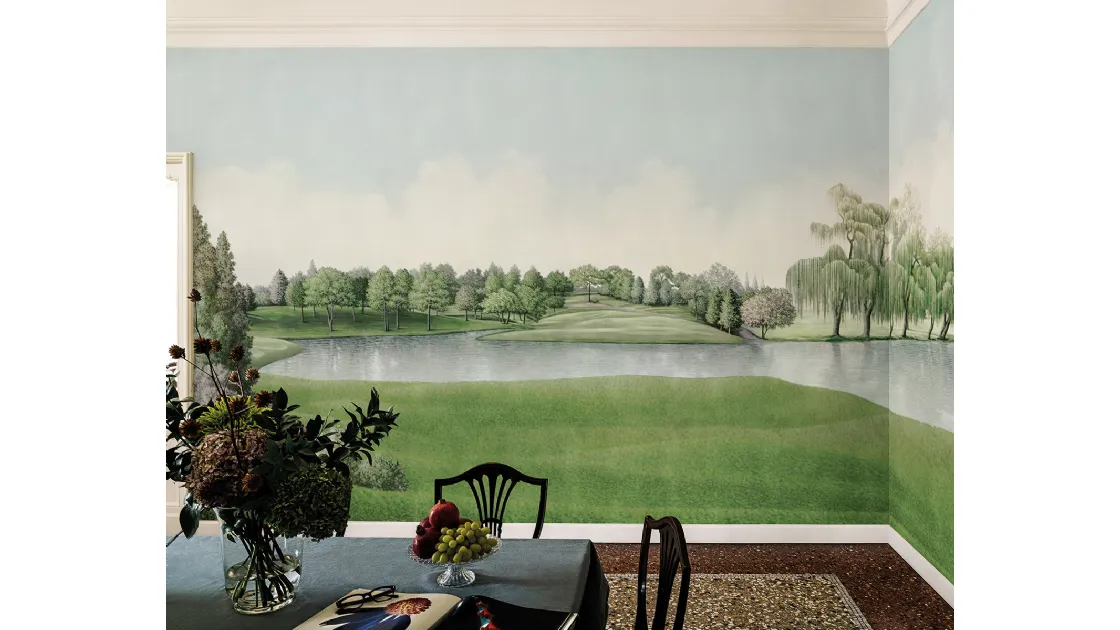 Wallpaper The Royal Lawn by London Art
