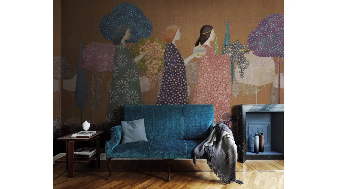Wallpaper Les Princesses by London Art