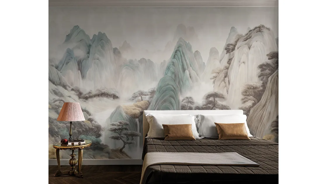 Wallpaper Les Rochers Mystiques by London Art.