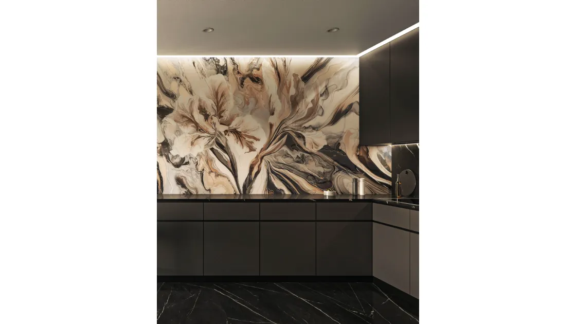 Silk Whispers wallpaper by London Art.