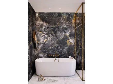 Volcanic Gold wallpaper by London Art