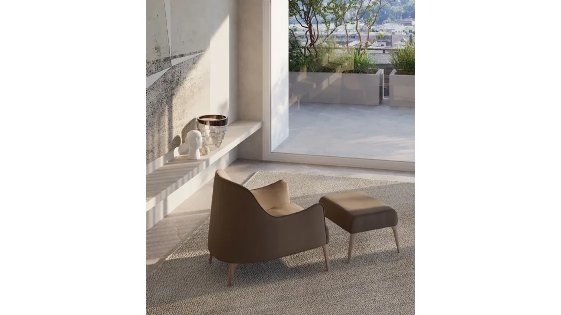 Jackie Bergere armchair by Frigerio