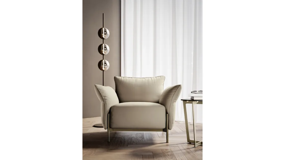 Victor armchair by Bontempi