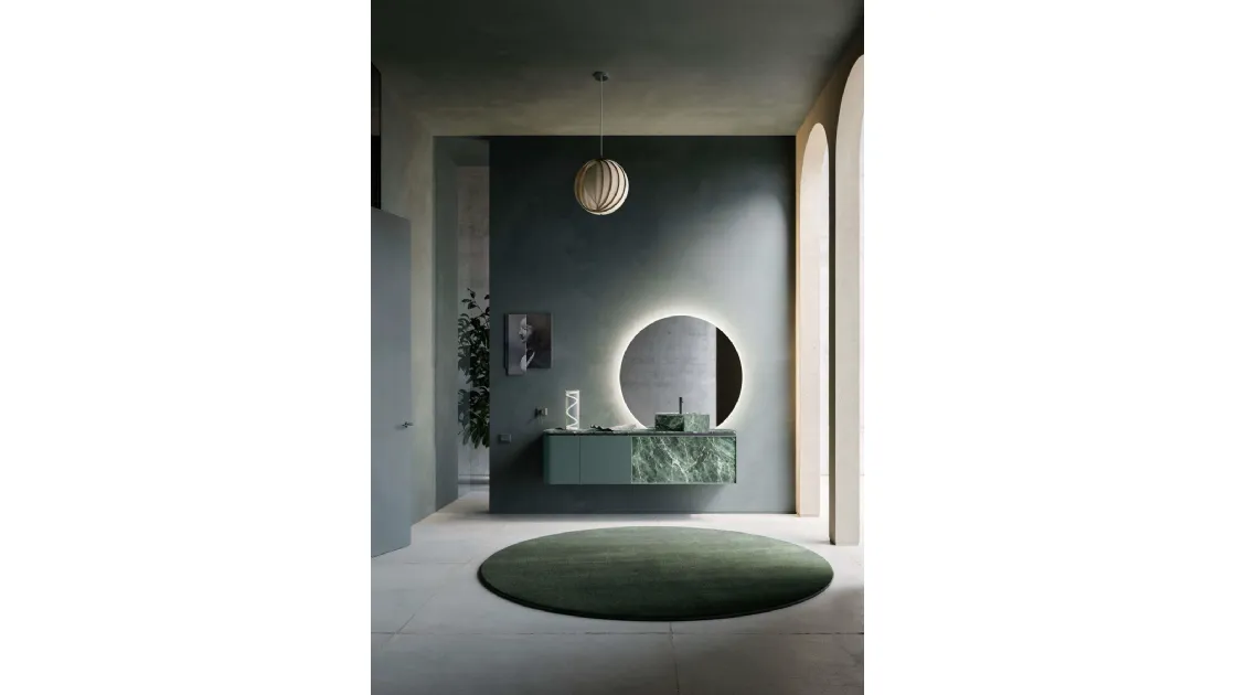 Suspended Bathroom Cabinet Des Evolution 05 by Cerasa.