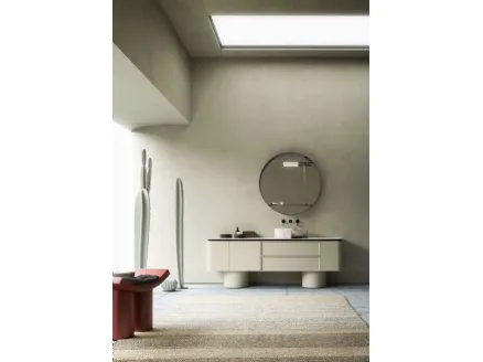 Ground bathroom furniture Des Evolution 08 by Cerasa