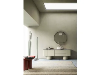Ground bathroom furniture Des Evolution 08 by Cerasa