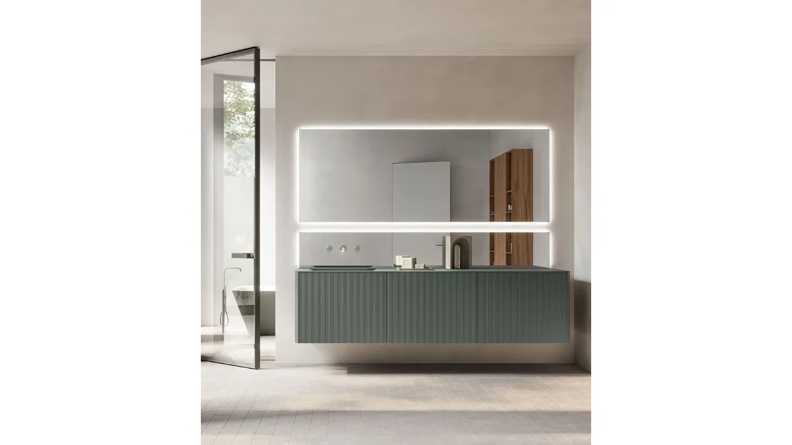 Bathroom Vanity Unit Honey 02 by Cerasa