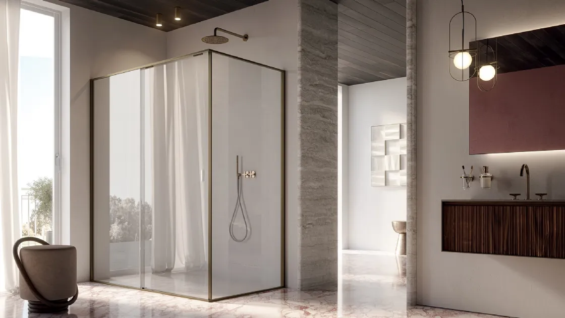 Inda's Indissima Sliding Shower Box