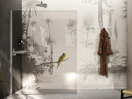 Walk in shower enclosure by Inda