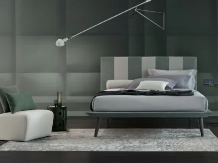 Oggioni Abaco bed with headboard