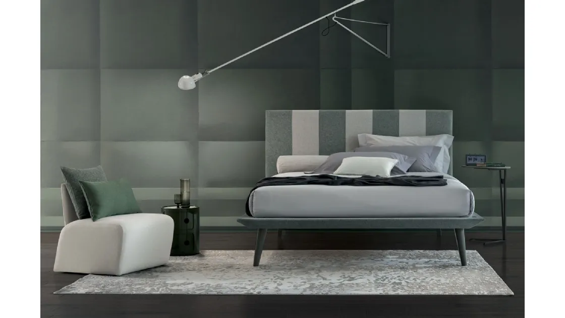 Oggioni Abaco bed with headboard