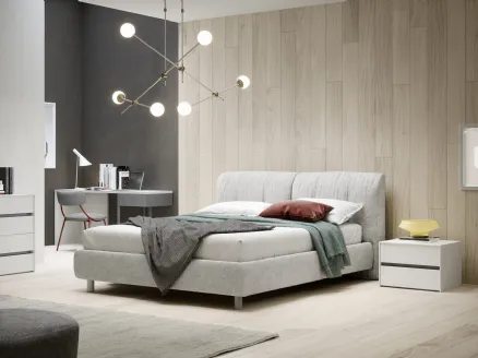 Belleville bed with storage box by Novamobili