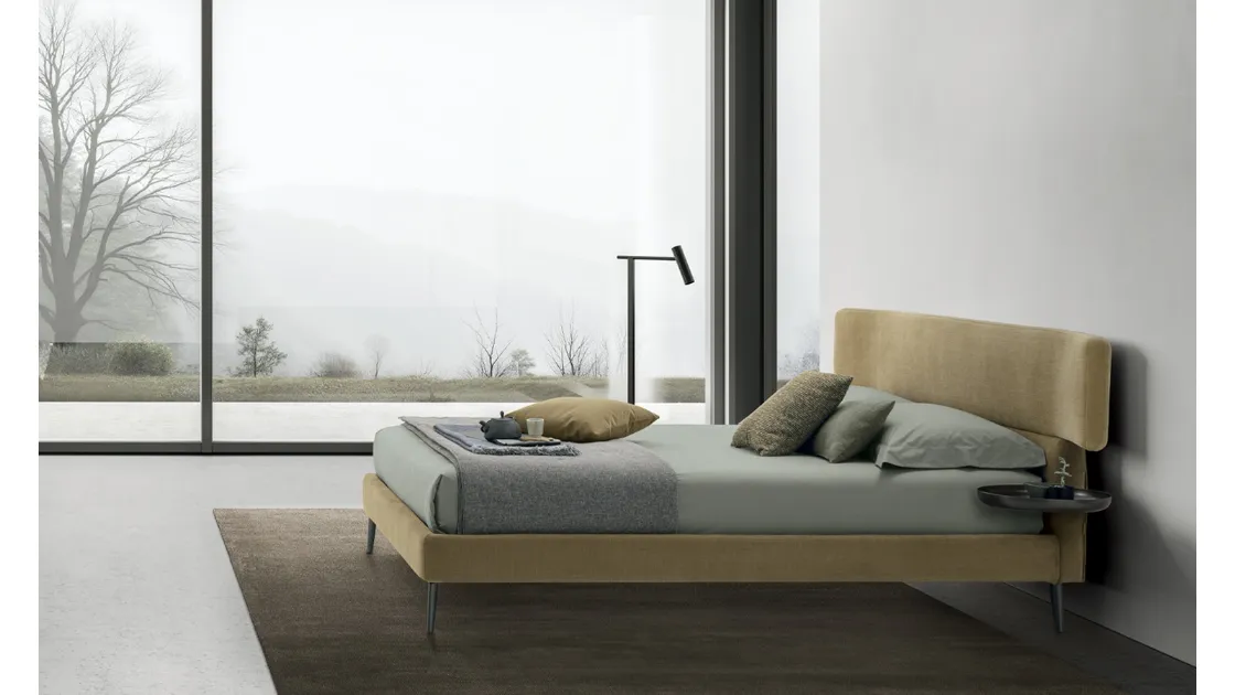 Bed in Bergè fabric by V&Nice