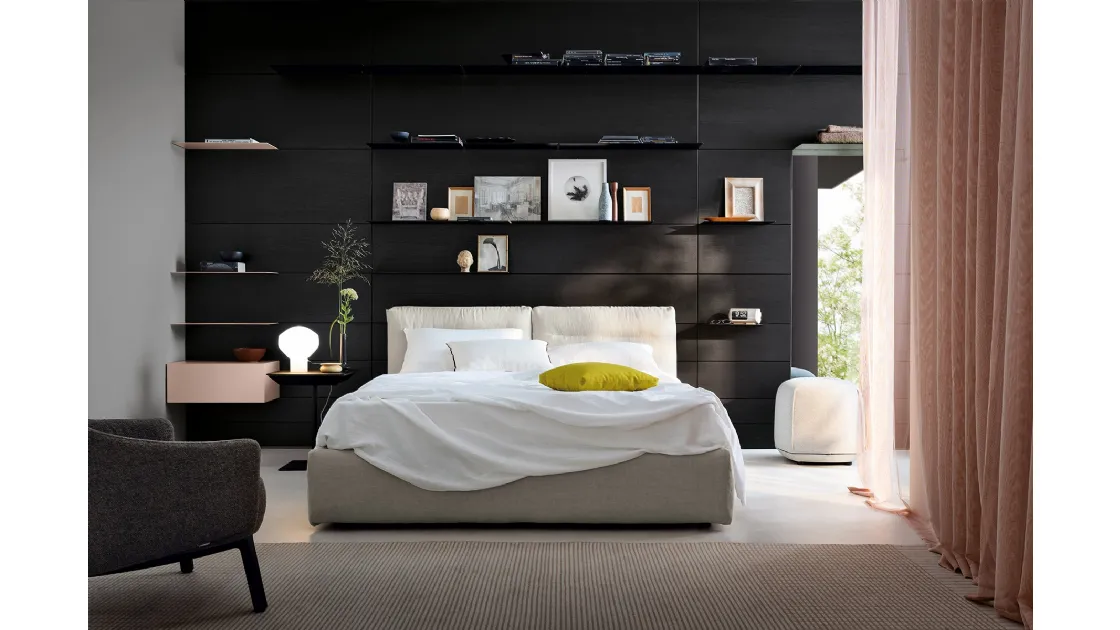 Bombosoft padded bed with Kristalia storage container.