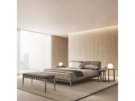 Gregory fabric bed by Flexform