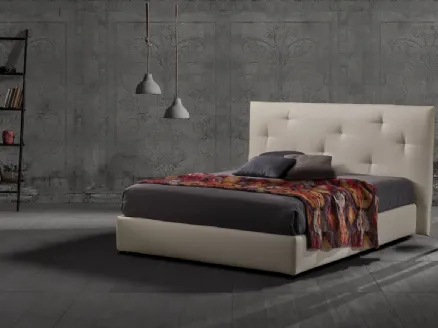 Raul's bed with storage box by Excò.