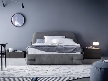 Tape bed with storage box by Novamobili