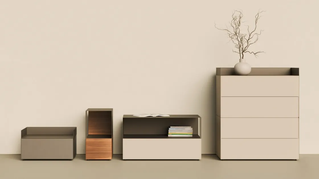 Night Avenue Cabinets Group by Kristalia