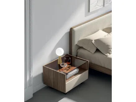 Giordi bedside table by Tagliabue Mobili