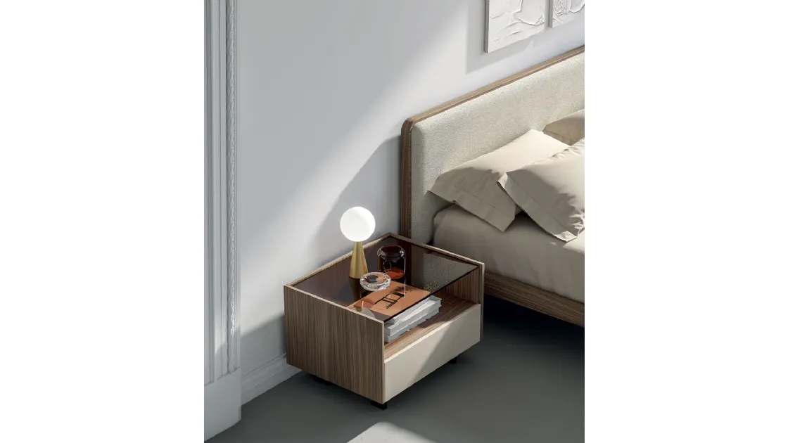Giordi bedside table by Tagliabue Mobili