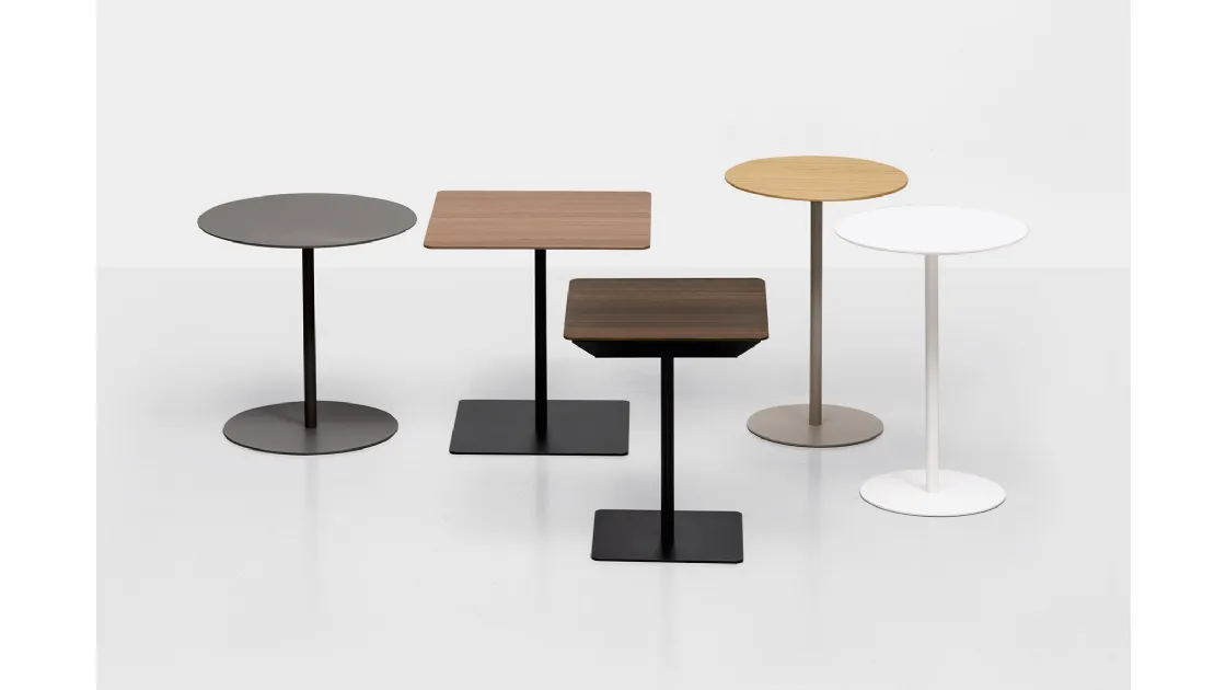 Bedside table Tag in laminate or in essence by Kristalia.