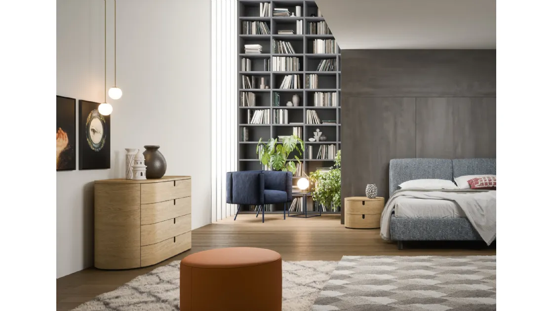 Wooden night group Vesta by Novamobili.