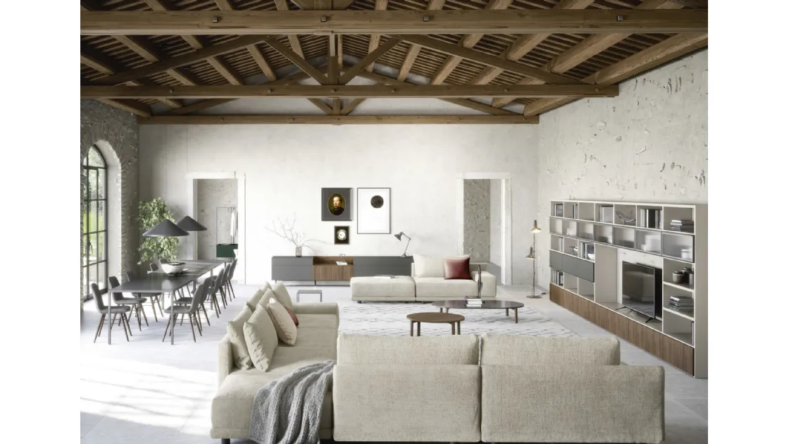 Wall system Wall 30 05 by Novamobili