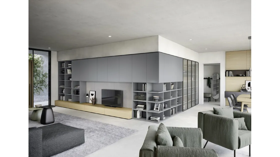 Wall 30 06 Wall Unit by Novamobili