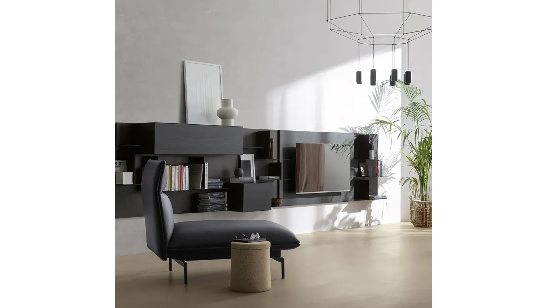 Kristalia's Avenue floating bookcase