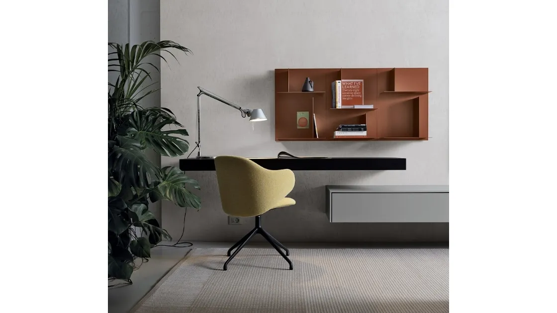 Kristalia's Avenue suspended bookcase