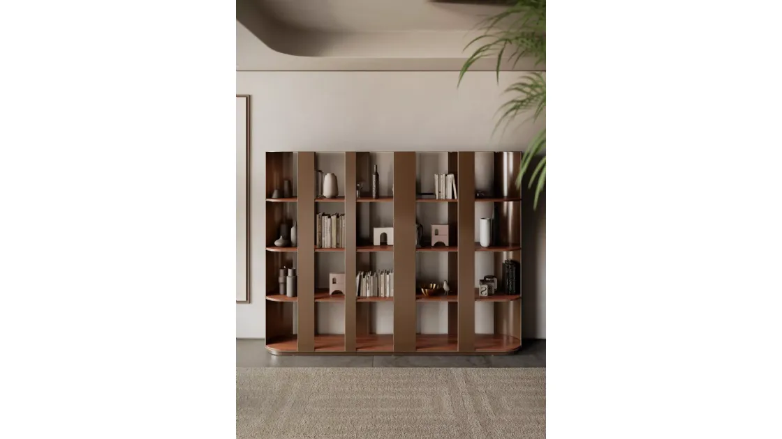 Helena dividing bookcase by Bontempi.
