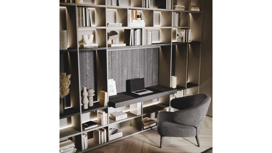 House Of Vocals bookstore by Guzzini & Fontana
