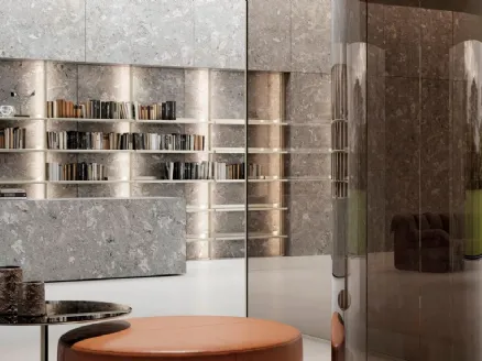 Karin Doal wall-mounted bookcase