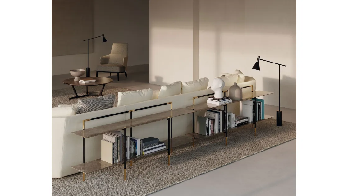 Kevin freestanding bookcase by Frigerio