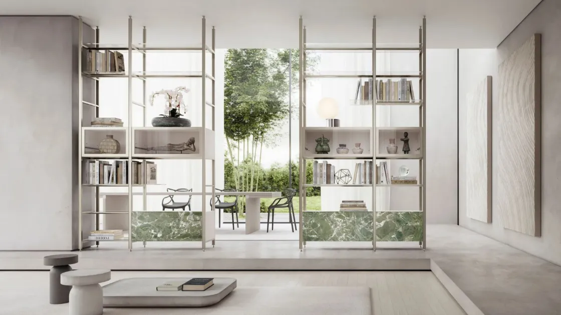 Mida ceiling partition bookcase by Doal