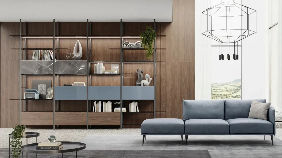 Doal's Mida ceiling bookshelf.
