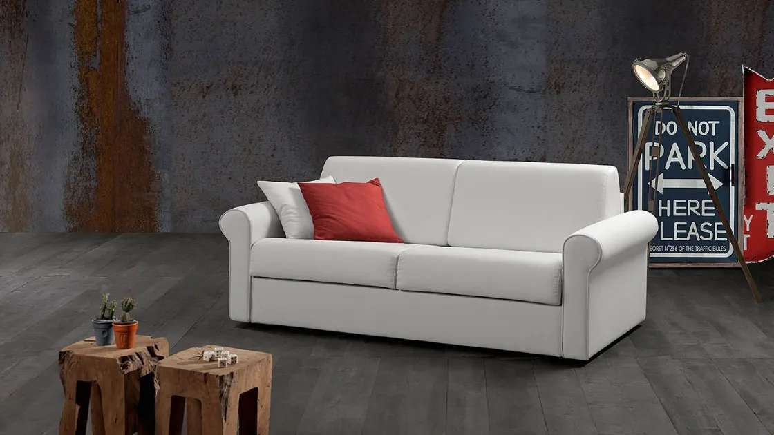 Linear sofa bed Akka by Excò