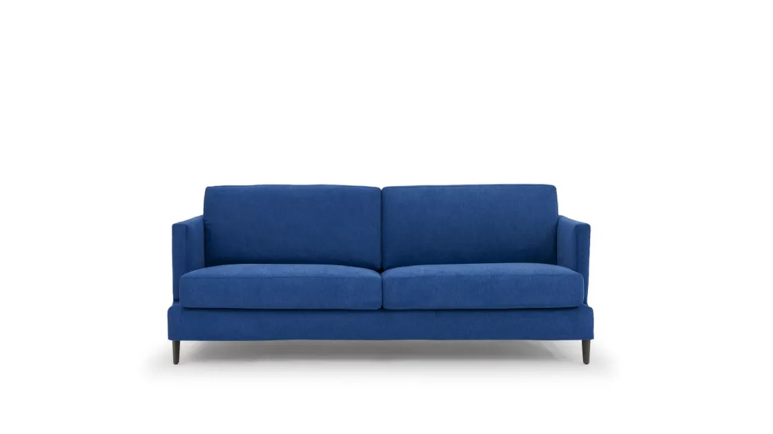 Linear sofa Cresh by Campeggi.