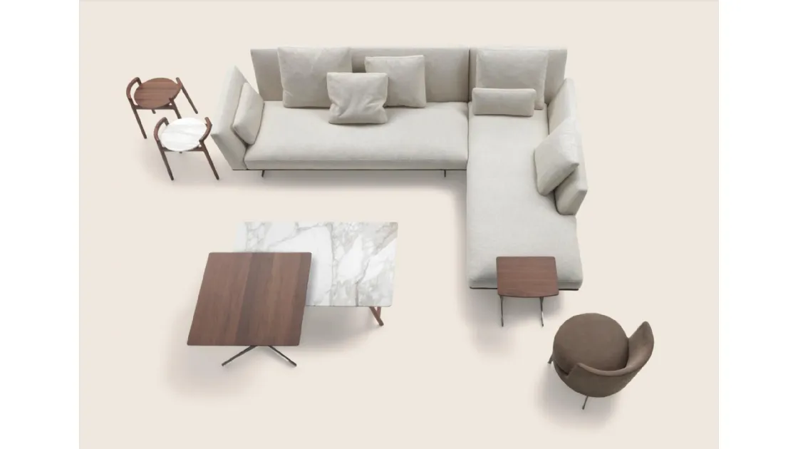 Flexform's Evergreen corner sofa