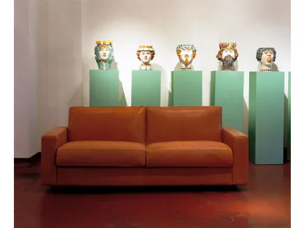Campeggi's Go leather sofa bed.